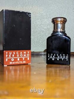 Extrêmement Rare Vintage Toscane pour Homme Fort Aramis 1994 Edt concentré 50 ml