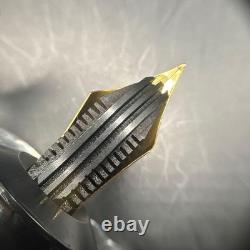 Extrêmement épais / extrêmement rare NOUVEAU CLIP Stylo plume extra épais vintage bon