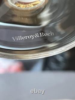 Extrêmement rare ! 2 verres à martini Villeroy & Boch New Cottage / pieds ambre