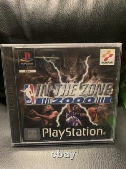 Extremement rare NBA In The Zone 2000 scellé tout neuf PS1 Sony PlayStation