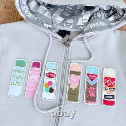 Extrêmement rare, dernier exemplaire vintage neuf 2007 Upper Playground Hoodie Spray Cans Sm