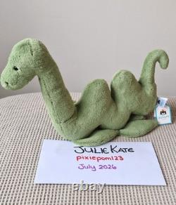 Extrêmement rare et retiré ? Jellycat Nessie Nessa ? Neuf avec étiquettes