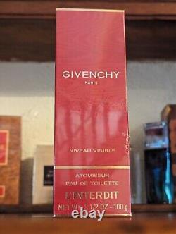 Extrêmement rare millésime 1977/8 Givenchy L'Interdit EDT 100g 3.5oz