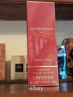 Extrêmement rare millésime 1977/8 Givenchy L'Interdit EDT 100g 3.5oz