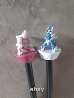 Figures Pokémon Diamant Perle DS 2007 Stylet Dialga Palkia NOUVEAU EXTREMEMENT RARE