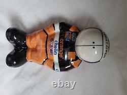 Figurine de caricature signée extrêmement rare de Jos Verstappen en combinaison de course Arrows