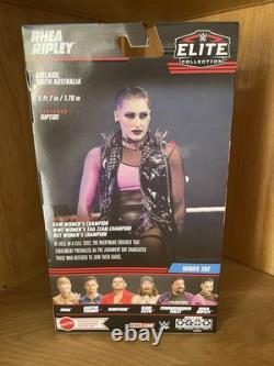 Figurines WWE Rhea Ripley Elite Series 102 Neuf Jamais Ouvert Extrêmement RARE