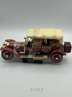 Franklin Mint 124 1911 Rolls-Royce Tourer Édition Limitée Extrêmement Rare NEUF