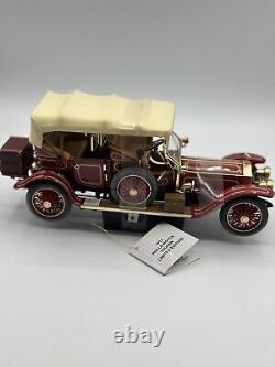 Franklin Mint 124 1911 Rolls-Royce Tourer Édition Limitée Extrêmement Rare NEUF