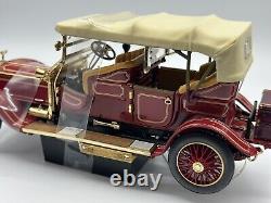 Franklin Mint 124 1911 Rolls-Royce Tourer Édition Limitée Extrêmement Rare NEUF