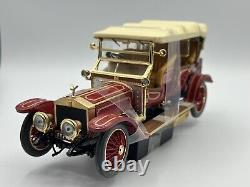 Franklin Mint 124 1911 Rolls-Royce Tourer Édition Limitée Extrêmement Rare NEUF