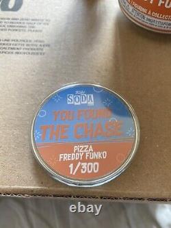 Freddy Funko Soda Pizza Chase 1/300 Extrêmement Rare Après