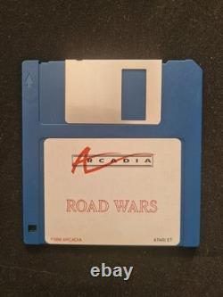 GUERRES ROUTIÈRES Atari ST NEUF VERSION AMÉRICAINE USA jeu RoadWars Extrêmement Rare
