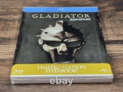 Gladiateur Blu Ray Steelbook Neuf Importation Italienne Extrêmement Rare