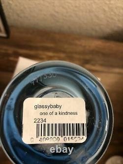 Glassybaby Ooak, L'un D'une Gentillesse, Glows In The Dark Extremely Rare Brand New