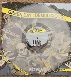 Green Day Demolicious Édition Limitée Vinyle Double Transparent 12 Pouces Extrêmement Rare