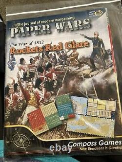 Guerres de papier de boussole #78 avec Rakets Red Glare Mag Mint / non perforé EXTREMEMENT RARE