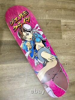 Hook-ups Skateboard Industries Jk Chun LI Deck Anime Jeremy Klein Extremely Rare