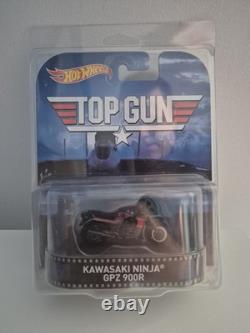 Hot Wheels Top Gun Kawasaki NINJA GPZ900R Extrêmement Rare