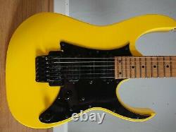 Ibanez Rg350 Guitare En Jaune Extrêmement Rare Mint Condition. Seller Du Royaume-uni
