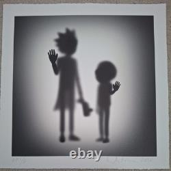 Impression Rick et Morty « Whatshisname Gone ». Édition AP extrêmement rare 1/6