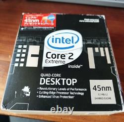Intel Core 2 Extreme Edition QX9770. LGA775. Neuf, ouvert. Extrêmement rare