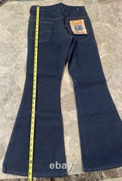Jeans Levi's SF 207 vintage des années 1970, stock mort, W 27 x L 29, extrêmement rares, neufs