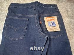 Jeans Levi's SF 207 vintage des années 1970, stock mort, W 27 x L 29, extrêmement rares, neufs