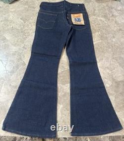 Jeans Levi's SF 207 vintage des années 1970, stock mort, W 27 x L 29, extrêmement rares, neufs