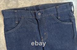 Jeans Levi's SF 207 vintage des années 1970, stock mort, W 27 x L 29, extrêmement rares, neufs