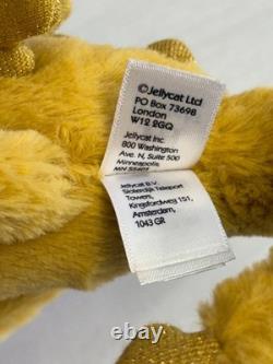Jellycat Breloque de sac Dragon doré extrêmement rare et retirée de la vente, neuve avec étiquettes, authentique