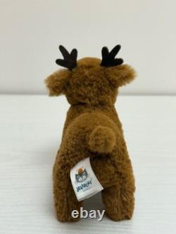 Jellycat Diddle Renne Extrêmement Rare Retiré, Tout Neuf Sans Étiquettes, Authentique