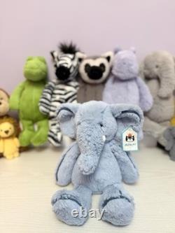Jellycat Éléphant Piper petit, extrêmement rare, neuf avec étiquettes, authentique