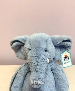 Jellycat Éléphant Piper petit, extrêmement rare, neuf avec étiquettes, authentique