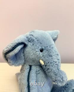 Jellycat Éléphant Piper petit, extrêmement rare, neuf avec étiquettes, authentique