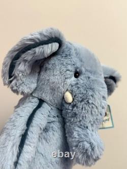 Jellycat Éléphant Piper petit, extrêmement rare, neuf avec étiquettes, authentique