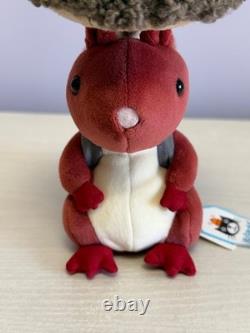 Jellycat Extremely Rare Retired Fungi Forager Squirrel, Neuf Avec Étiquettes, Authentique