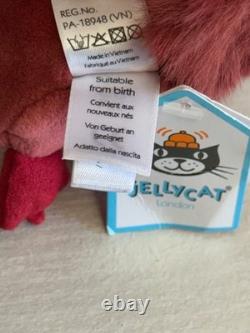 Jellycat Extremely Rare Retired Fungi Forager Squirrel, Neuf Avec Étiquettes, Authentique