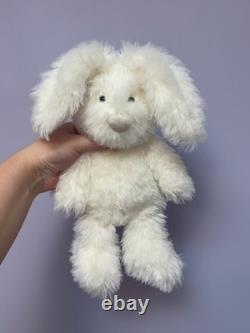 Jellycat Extrêmement Rare Retiré Medium Angora Bunny, Neuf Sans Étiquettes, Authentique