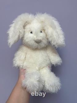 Jellycat Extrêmement Rare Retiré Medium Angora Bunny, Neuf Sans Étiquettes, Authentique