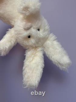 Jellycat Extrêmement Rare Retiré Medium Angora Bunny, Neuf Sans Étiquettes, Authentique