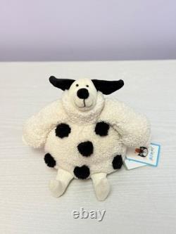 Jellycat Extrêmement Rare Retiré Poloneck Peeker Chien Dalmatien, Neuf Avec Étiquettes