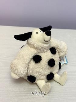 Jellycat Extrêmement Rare Retiré Poloneck Peeker Chien Dalmatien, Neuf Avec Étiquettes