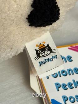 Jellycat Extrêmement Rare Retiré Poloneck Peeker Chien Dalmatien, Neuf Avec Étiquettes