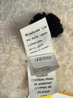 Jellycat Extrêmement Rare Retiré Poloneck Peeker Chien Dalmatien, Neuf Avec Étiquettes