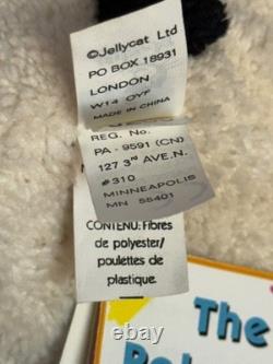 Jellycat Extrêmement Rare Retiré Poloneck Peeker Chien Dalmatien, Neuf Avec Étiquettes