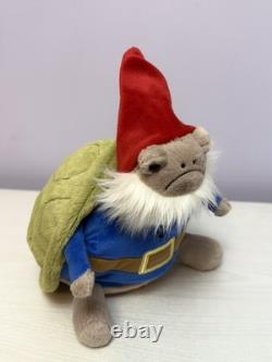Jellycat Gnome de jardin Timmy Turtle extrêmement rare, neuf avec étiquettes, authentique