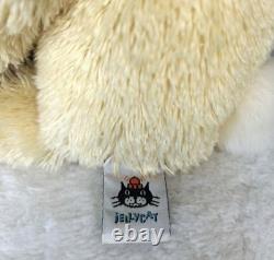 Jellycat Grand Lapin Crème Ancien Ami Extrêmement Rare Retraité Étiquettes Vintage