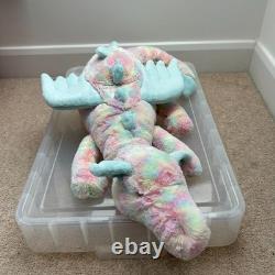Jellycat Lazulia Dragon immense extrêmement rare, neuf avec étiquette, livraison gratuite et rapide