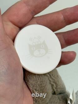 Jellycat Poussin Beige Très Rare Bashful Clip de Sucette, Neuf Avec Étiquettes, Authentique